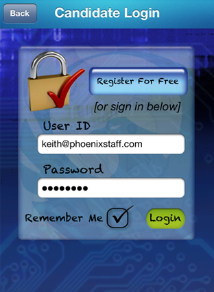 Mobile Recruiter App